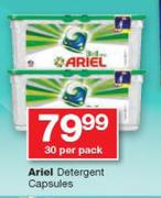 Ariel Detergent Capsules-30 Per Pack