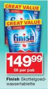 Finish skottelgoed-wassertablette-56 Per Pack