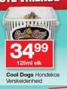 Cool Dogs hondekos verskeidenheid-125ml Elk