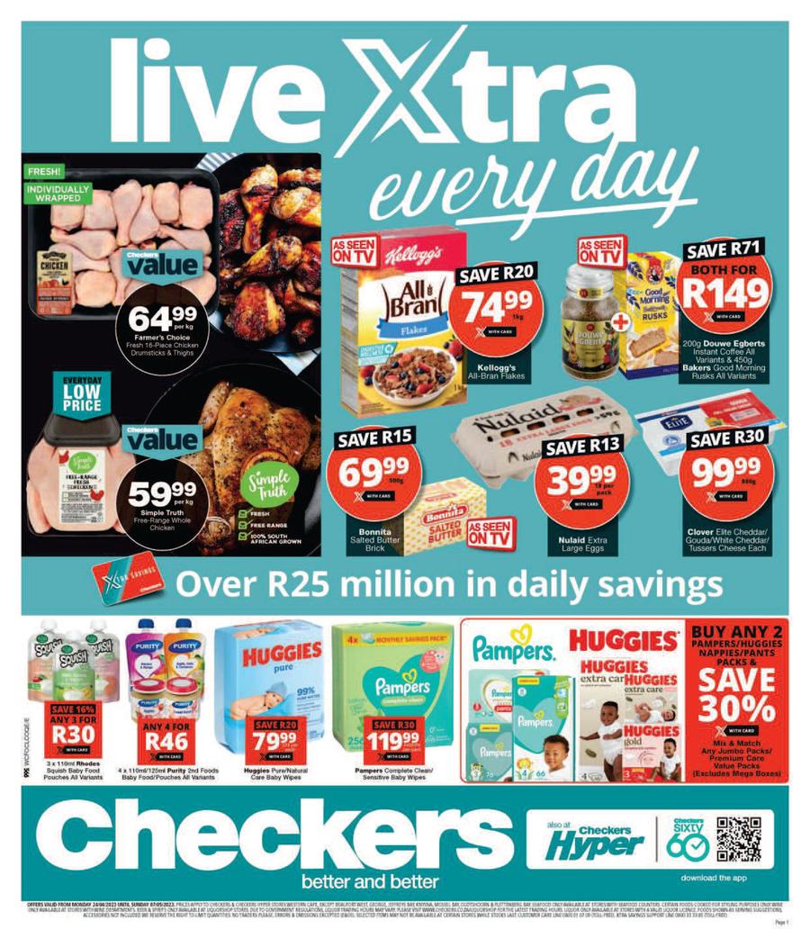 Checkers Western Cape Live Extra Everyday (24 April 7 May 2023) — m