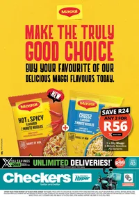 Checkers Western Cape : Maggi Promotion (20 October - 16 November 2025)