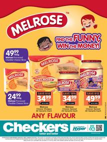 Checkers Western Cape : Melrose Promotion (6 June - 3 July 2022)
