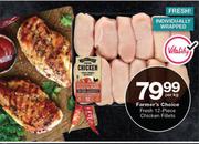 Farmer's Choice Fresh 12 Piece Chicken Fillets-Per Kg