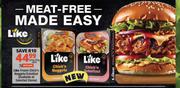 Like Frozen Chick'n Nuggets/Schnitzel-220g/250g Each