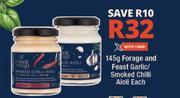 Forage & Feast Garlic/Smoked Chilli Aioli-145g Each