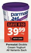 Parmalat Double Cream Yoghurt All Variants-1Kg Each