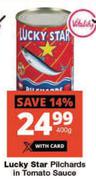 Lucky Star Pilchards In Tomato Sauce-400g