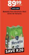 Bavaria Non Alcoholic Malt Drink All Variants-6 x 330ml