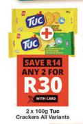 Tuc Crackers All Variants-2 x 100g