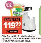 Dettol No Touch Handwash System-Each