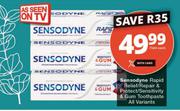 Sensodyne Rapid Relief/Repair & Protect/Sensitivity & Gum Toothpaste All Variants-75ml Each