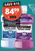 Listerine Premium Mouthwash All Varints-500ml Each