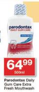 Parodontax Daily Gum Care Extra Fresh Mouthwash-500ml