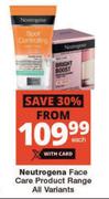 Neutrogena Face care Product Range All Variants-Each