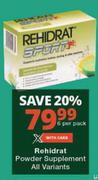 Rehidrat Powder Supplement All Variants-6 Per Pack