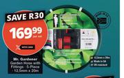 Mr Gardener Garden Hose 12.5mm x 20m With Fittings 5 Piece 