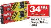 Tuffy Tuffmax Budget Refuse Bags-20 Per Pack