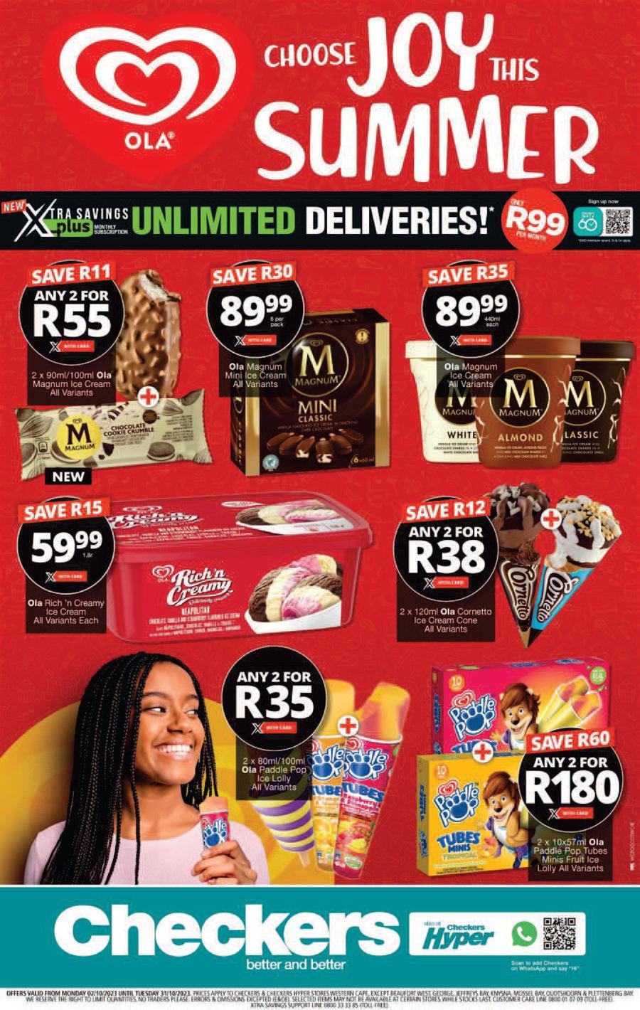 Checkers Western Cape : Ola Promotion (2 October - 31 October 2023) — m ...