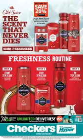 Checkers Western Cape : Old Spice (24 February - 23 March 2025)