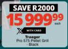 Traeger Pro 575 Pellet Grill Black-Each