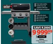 Weber 3 Burner Spirit II Gas Braai-Each