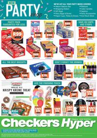 Checkers Hyper Western Cape : Party Shop Promotion (10 January - 20 February 2022)
