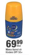 Nivea Aanrol Vir Kinders SPF 50+-50ml
