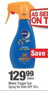 Nivea Trigger Sun Spray For Kids SPF 50+-300ml