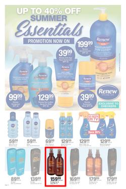 Checkers : Personal Care Promotion (24 Sep - 10 Oct 2018), page 1