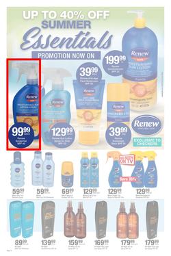 Checkers : Personal Care Promotion (24 Sep - 10 Oct 2018), page 1