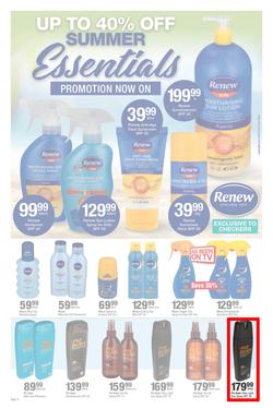 Checkers : Personal Care Promotion (24 Sep - 10 Oct 2018), page 1
