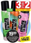 Impulse Aerosol For Ladies Assorted-2 x 90ml Each Free Impulse Aerosol For Ladies Assorted-90ml Each