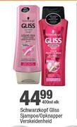 Schwarzkopf Gliss Sjampoe/op knapper Verskeidenheid-400ml Elk