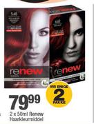 Renew haarkleurmiddel-2 x 50ml