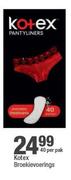 Kotex Broekievoerings 40-Per Pak
