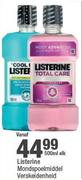 Listerine Mondspoelmiddel Verskeidenheid-500ml Elk