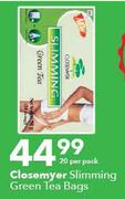 Closemyer Slimming Green Tea Bags-20 Per Pack
