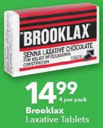 Brooklax Laxative Tablets-4 Per Pack