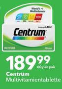Centrum Multivitamientablette-60 Per Pak