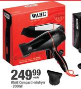 Wahl 2000W Compact Hairdryer-Each