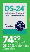 DS-24 Supplement Capsules-30 Per Pack