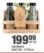 Gardenia Bath Set 6 Piece-Per Set