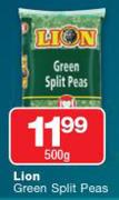 Lion Green Split Peas-500g