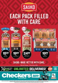 Checkers Western Cape : Sasko Promotion (20 October - 07 December 2025)