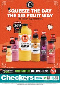 Checkers Western Cape : Sir Fruit Promotion (18 March - 21 April 2024)