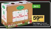 Fair Cape Eco Fresh Long Life Milk-6x1Ltr