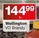 Wellington VO Brandy-1Ltr