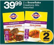 Snowflake Creations Mix Assorted-For 2