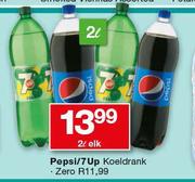 Pepsi/7 up koeldrank-2Ltr Elk