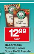 Robertsons Medium Brown Spice Refill Assorted-Each